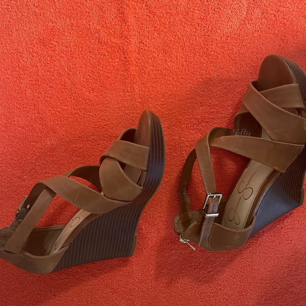 Jessica Simpson wedge sandals